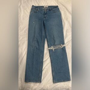 Abercrombie low rise jeans size 6